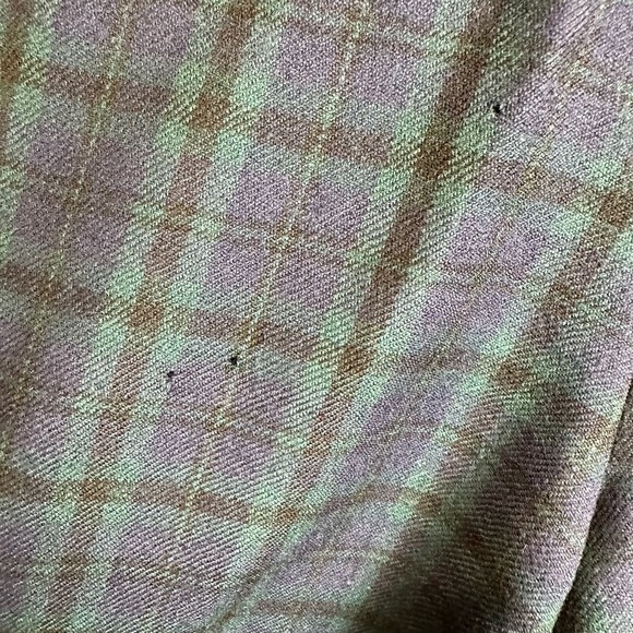 Vtg. Ganto 100% Pure Wool School Girl Skort Skirt Academia Y2K Women’s 6 Plaid - Picture 7 of 13